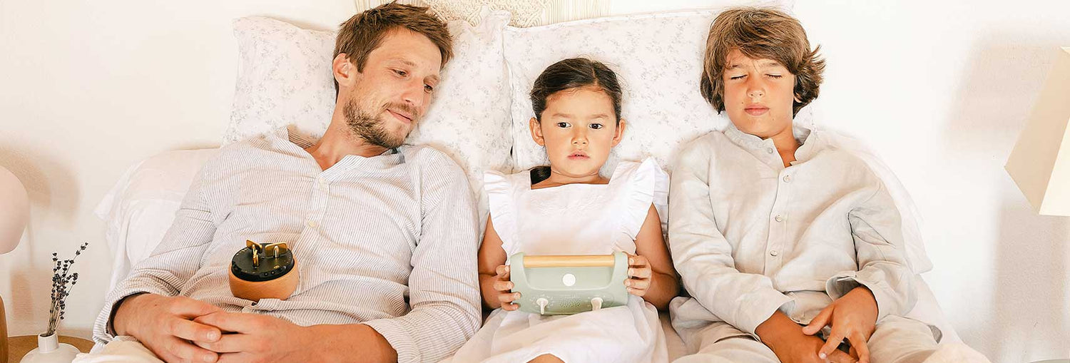 Top 5 calming cues to swap screens at your child's bedtime