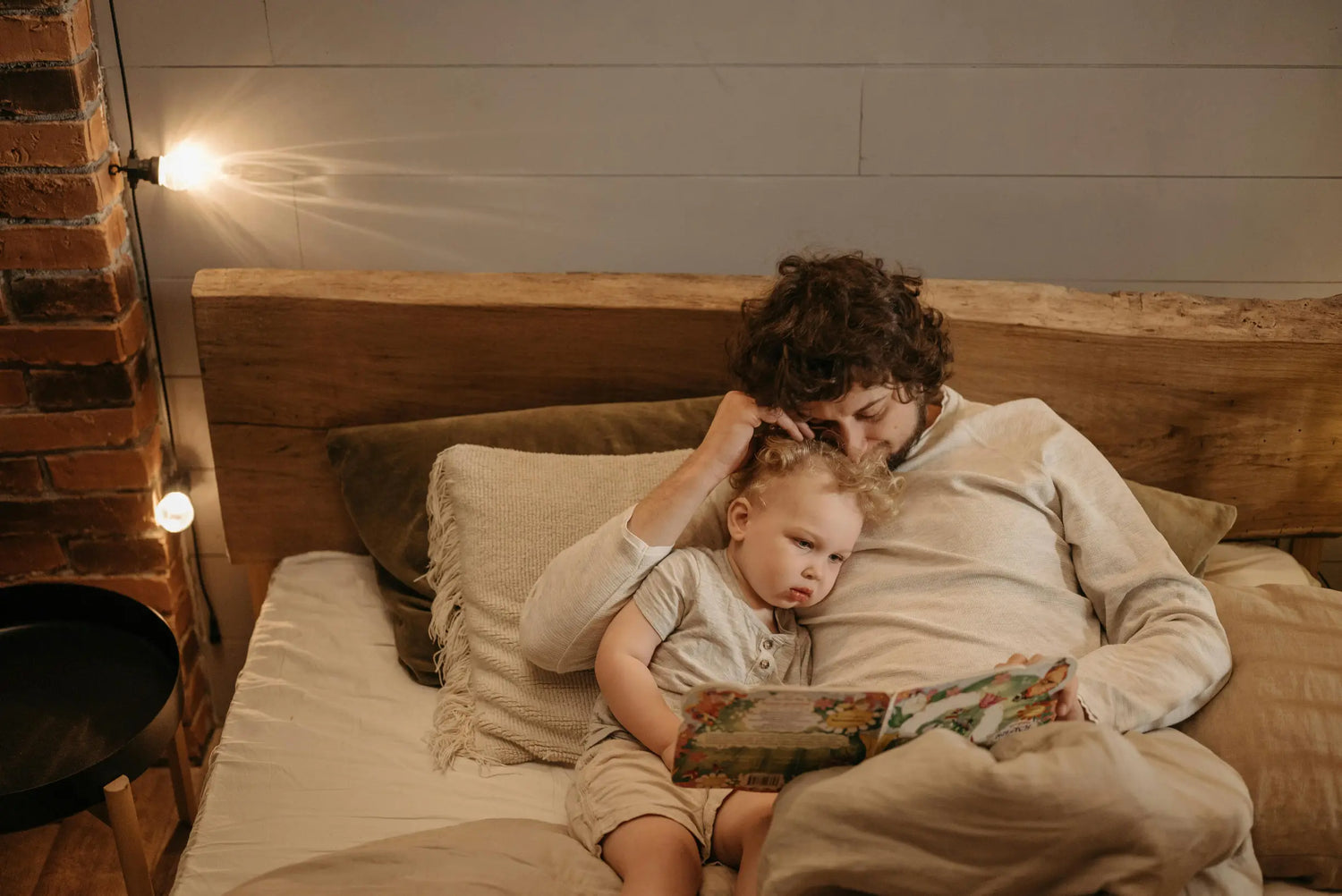 How can I keep my child's bedtime routine familiar while away from home?