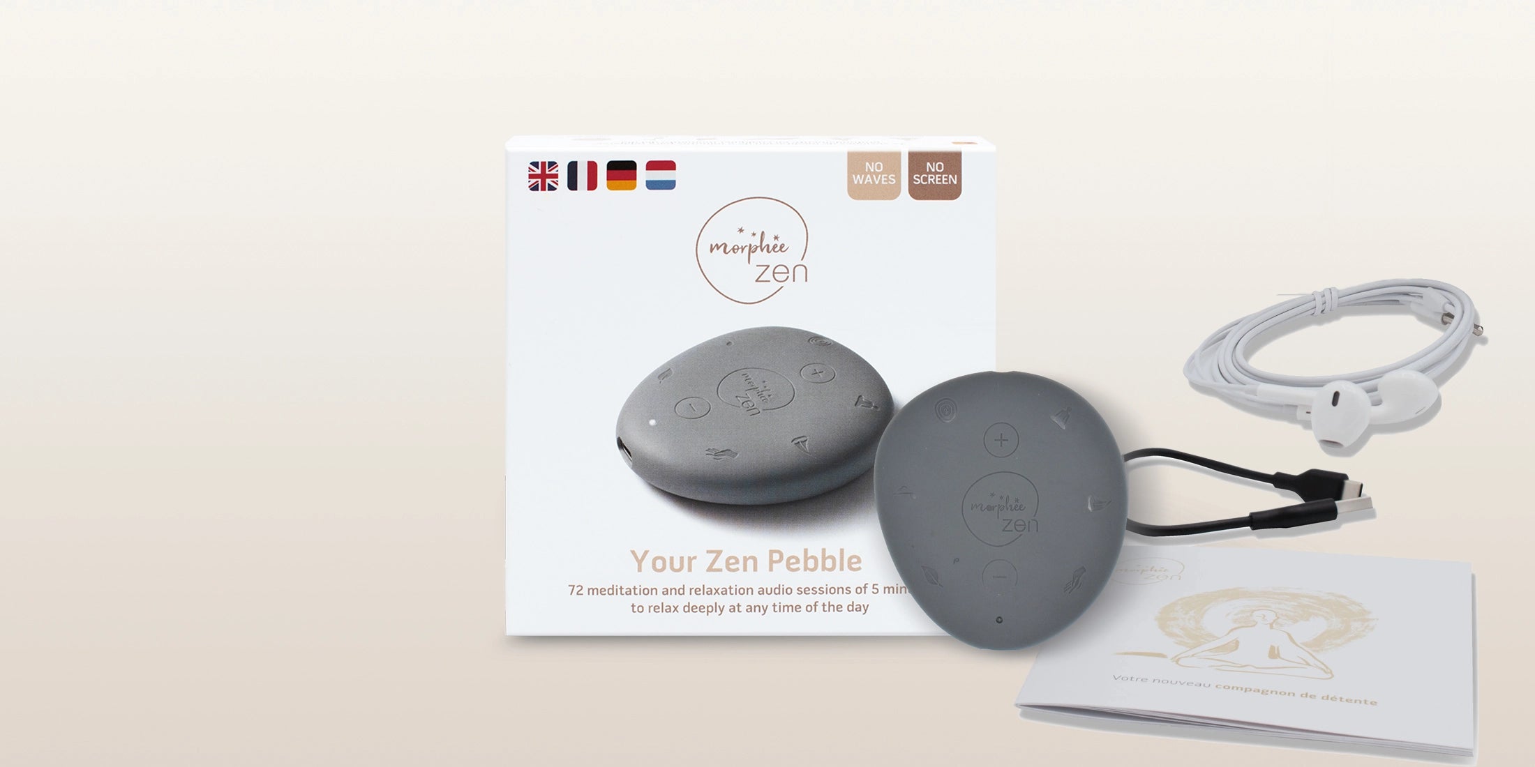 CES 2023 - Relaxation On The Go With Morphée Zen Pebble 